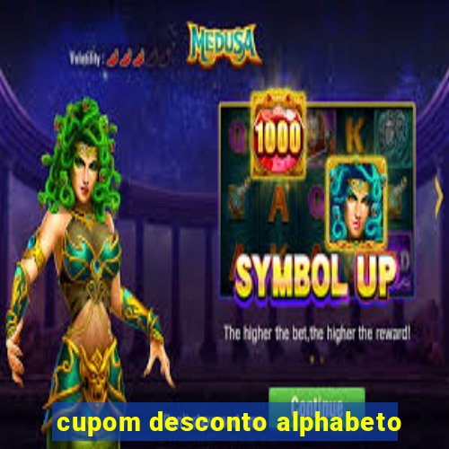 cupom desconto alphabeto